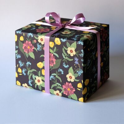 Forget Me Not wrapping paper