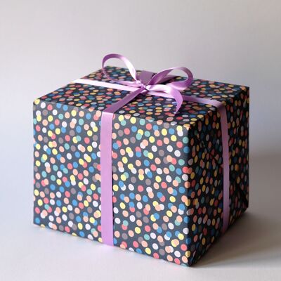 Wrapping paper confetti