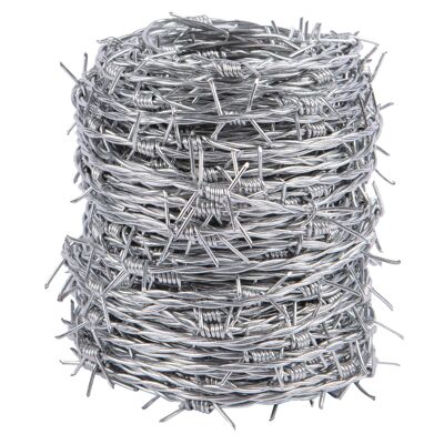 30m Barbed Wire in Carry Tub - By Green Blade