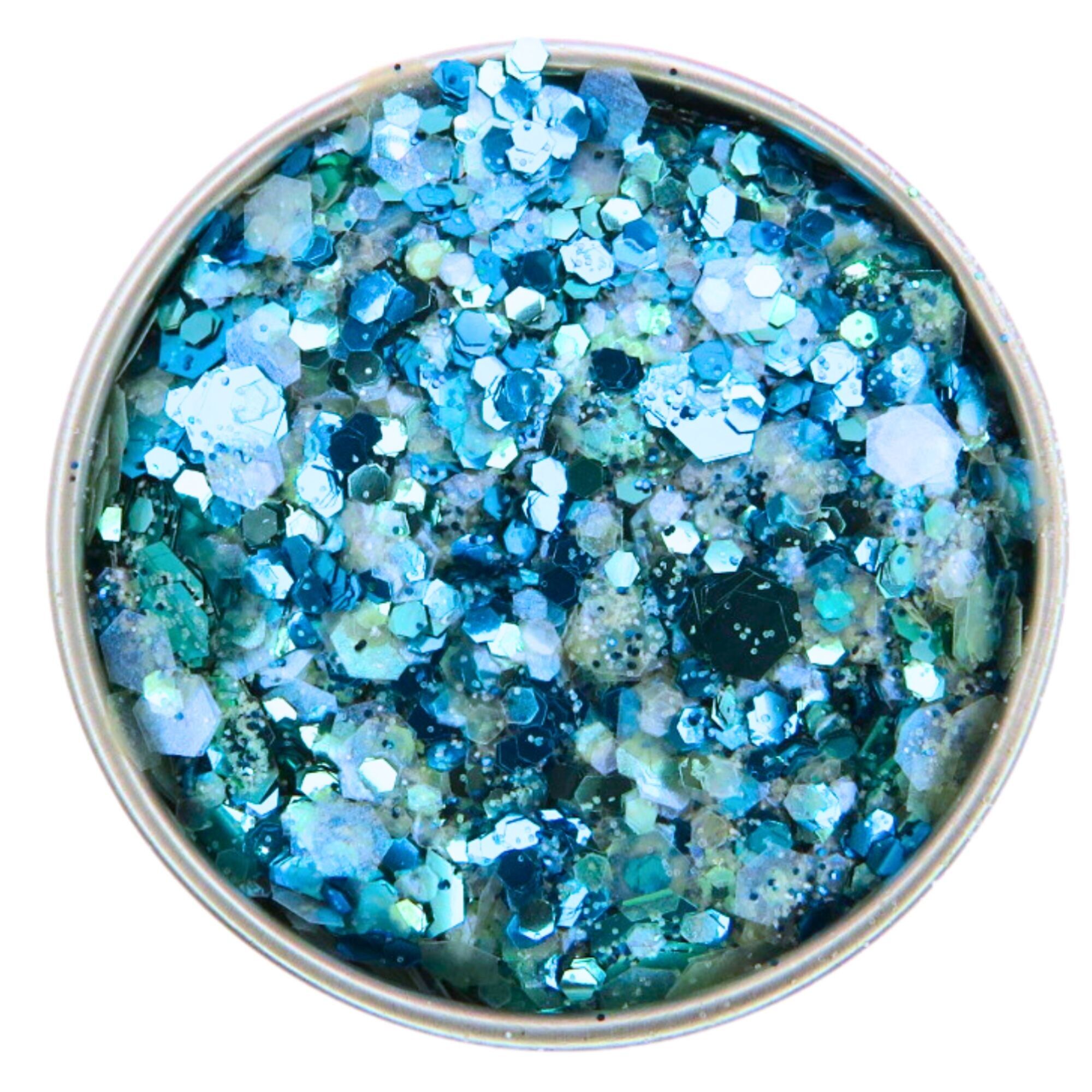 Merman Festival Glitter Blend | Face and Body Eco Glitter | Bioglitter