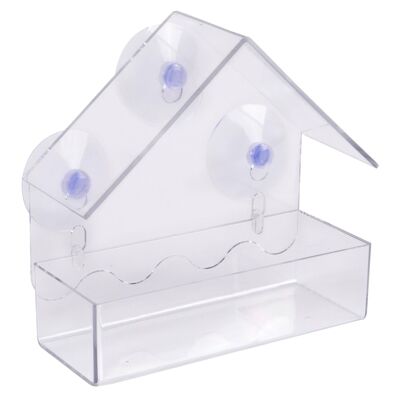 Perspex Window Bird Feeder - By Redwood