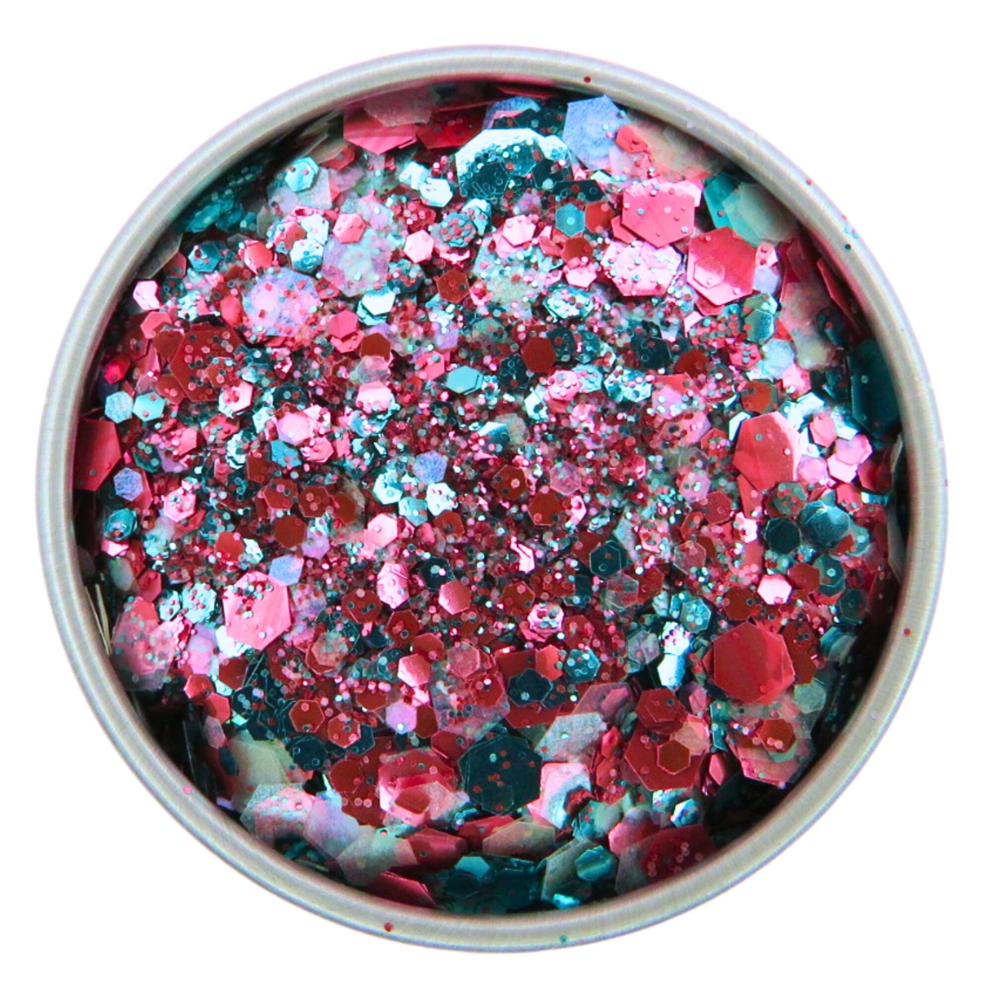 Cotton Candy Delight Festival Glitter Blend | Face and Body Eco Glitter | Bioglitter