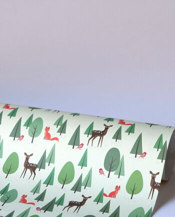 Papier cadeau Bambi & Fox 2