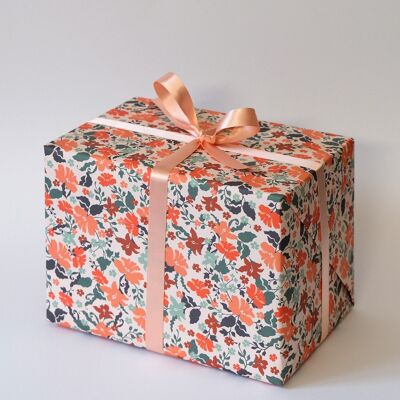 Papier cadeau Fleurs de printemps