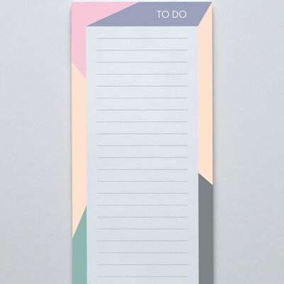 Colorful To Do notepad