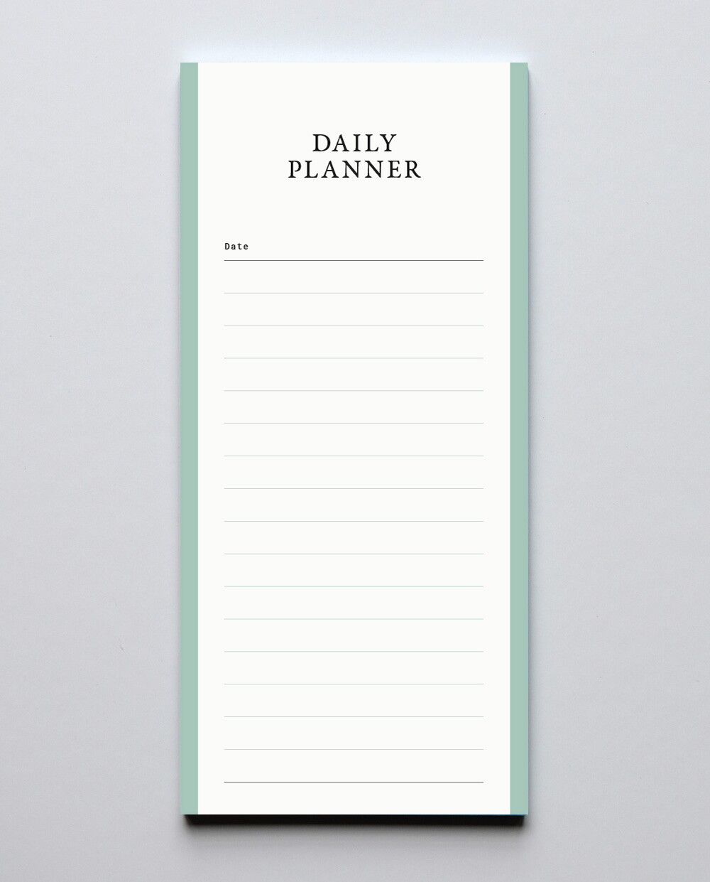 Blocco note Agenda giornaliera classica