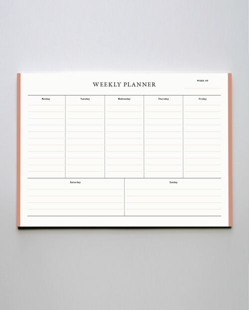 Wochenplaner Classic Weekly Planner