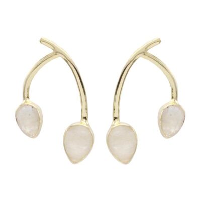Moonstone Life Earrings