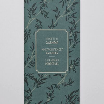 Calendrier Perpétuel Bambou