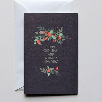 Petite carte de Noël Joyeux Noël, avec enveloppe