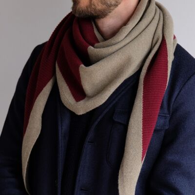 Sciarpa in cashmere/merino Nanda Devi