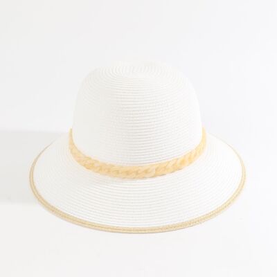 Cassini Hat - White/Natural