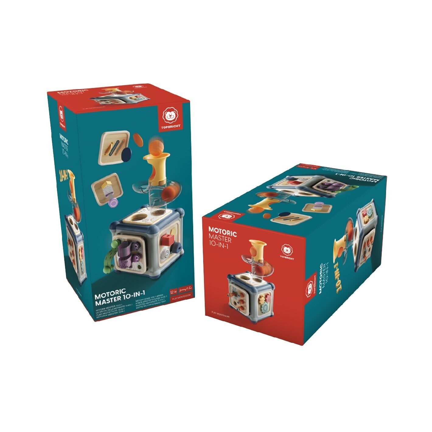 Cube Motoric Master 10-in-1-Lernspiel Topbright