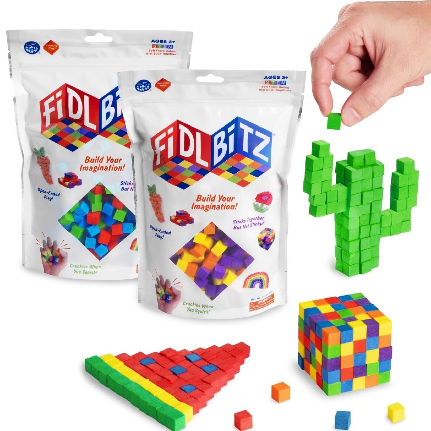 FIDLBITZ Bag Cubes – Schöpfungsspiel