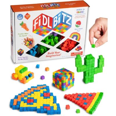 Cubes FIDLBITZ Deluxe Set - Jeu de Création