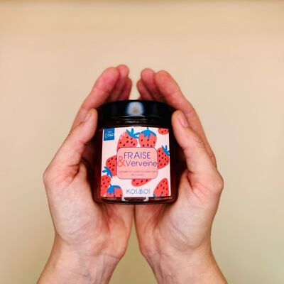 Confettura biologica di fragole e verbena