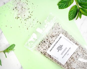 Sachet de sel de bain menthe poivrée et eucalyptus 2