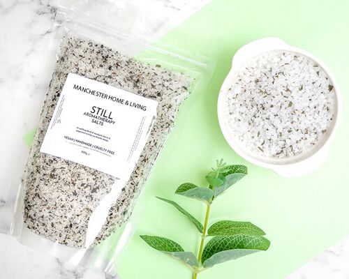 Still Peppermint & Eucalyptus Bath Salt Pouch