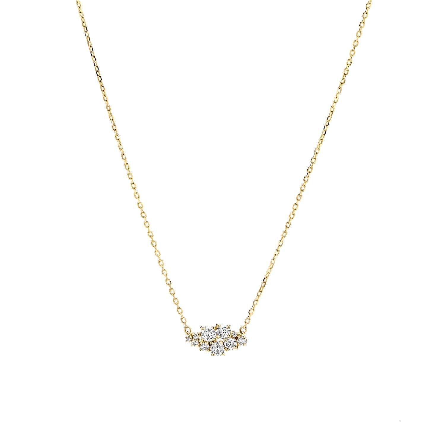 Crystal Cluster Necklace