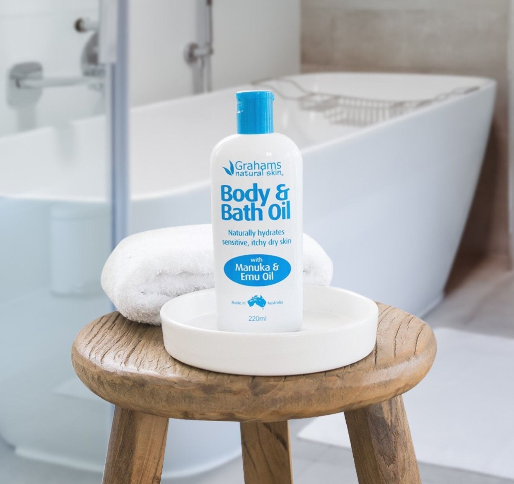 Körper & Bade Öl | Luxuriöse Pflege für irritierte Haut