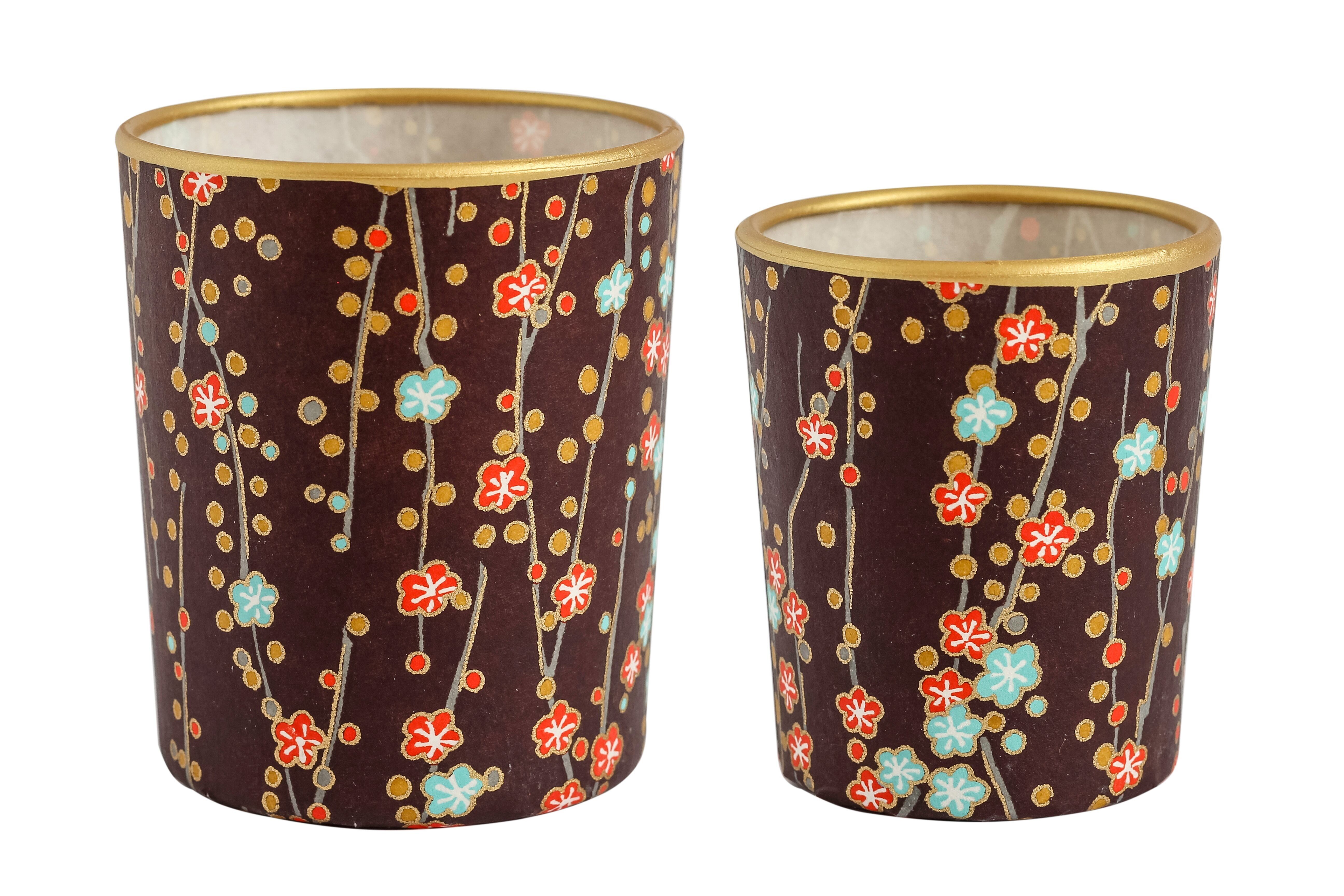 Portacandela medio, Liz / Chocolat