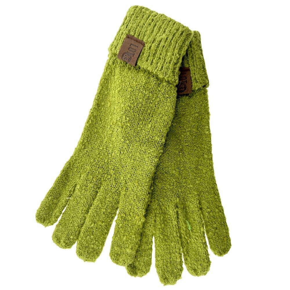 Guanto Roos verde muschio