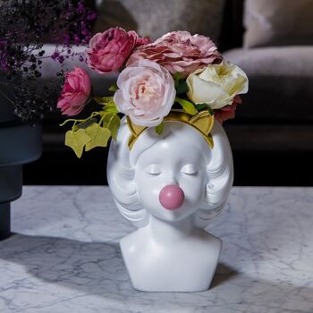 Vase - Bubble Gum Girl - Ensemble - Décoration d'intérieur - Figurine 12