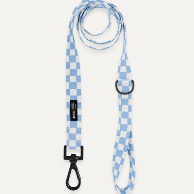Cinturino in PET riciclato da 1,2 m, design Vichy Blu, Juno