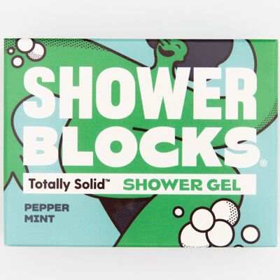 Gel doccia totalmente solido: menta piperita - sapone per il corpo