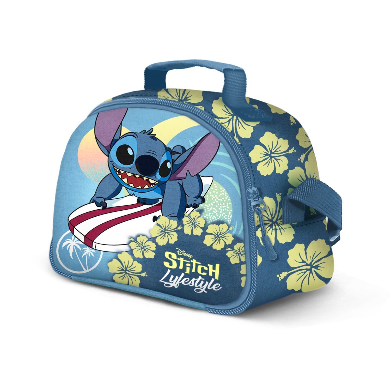 Borsa termica per pranzo Disney Lilo e Stitch Lifestyle-Merendiro, blu