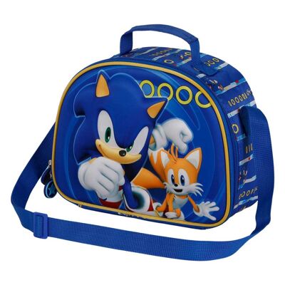 Sonic The Hedgehog - Sac à collation SEGA Tails-3D, bleu