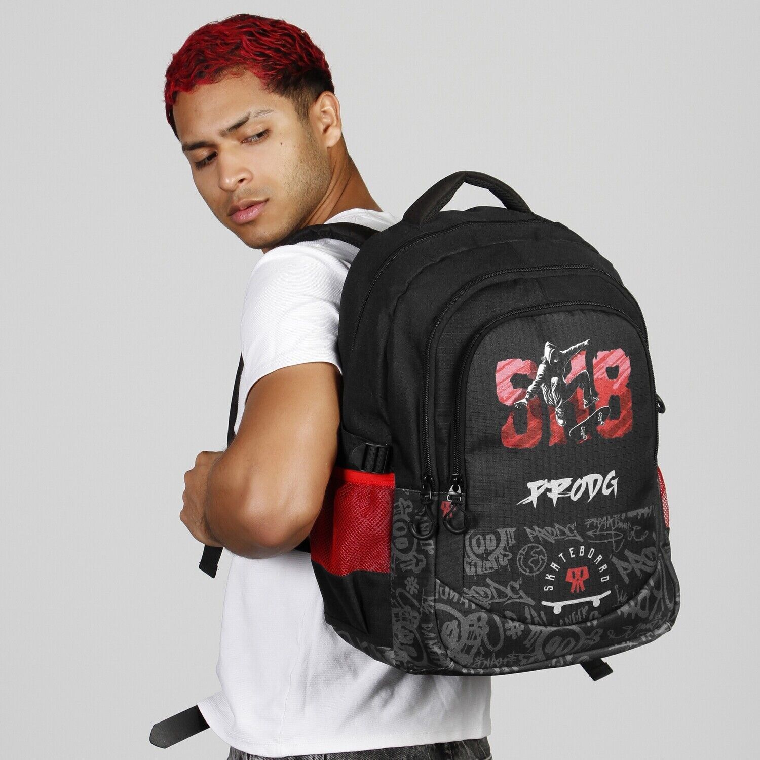 Zaino PRO-DG SK8-Running PLUS, nero