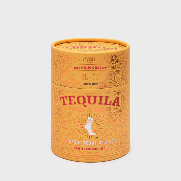 Tequila-Socken auf Eis