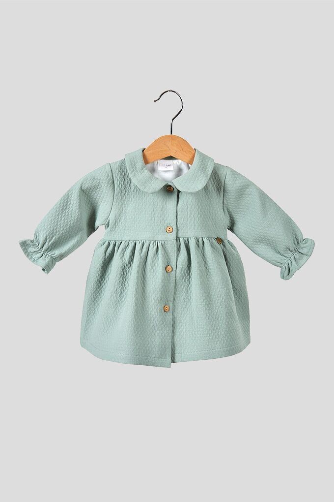 Organic Cotton Front Opening Dress AG160