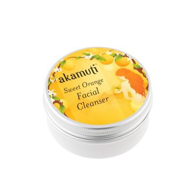 Akamuti Crema detergente viso all'arancia dolce 50ml