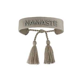 Bracelet de déclaration Namaste 2