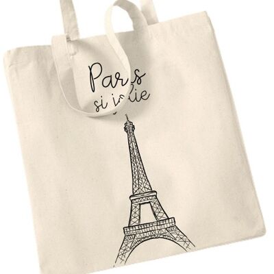 Einkaufstasche für die Stadt Paris
