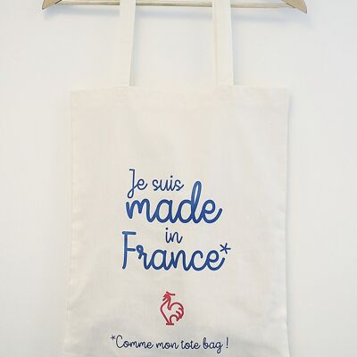 Tote Bag Je suis Made in France