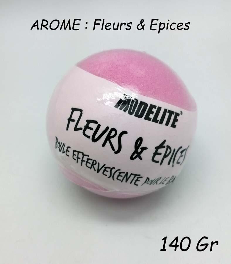 BOMBA DE BAÑO 140 GR FLORES Y ESPECIAS