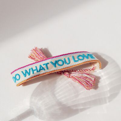 Do what you love Statement Armband