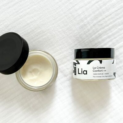 Crème SANS parfum peaux exigeantes
