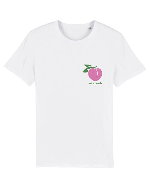 Eat a Peach - Shirt - White