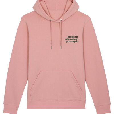 Go Out Again - Sudadera - Rosa