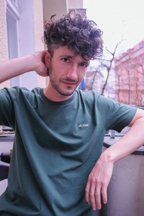 Ok, ciao - Shirt - Green