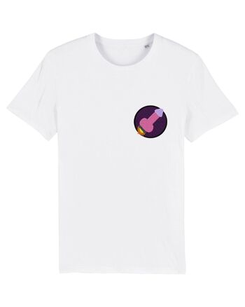 Vaisseau Spatial Pénis - T-Shirt - Blanc 1