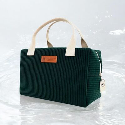 Borsa termica Ice Cube S, abete “Corduroy”.