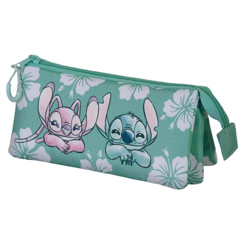 Disney Lilo und Stitch Tropic-Triple Federmäppchen, blau