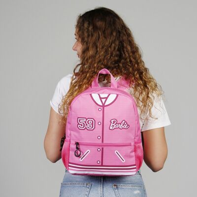 Barbie Varsity-Mochila Sweet, Rosa