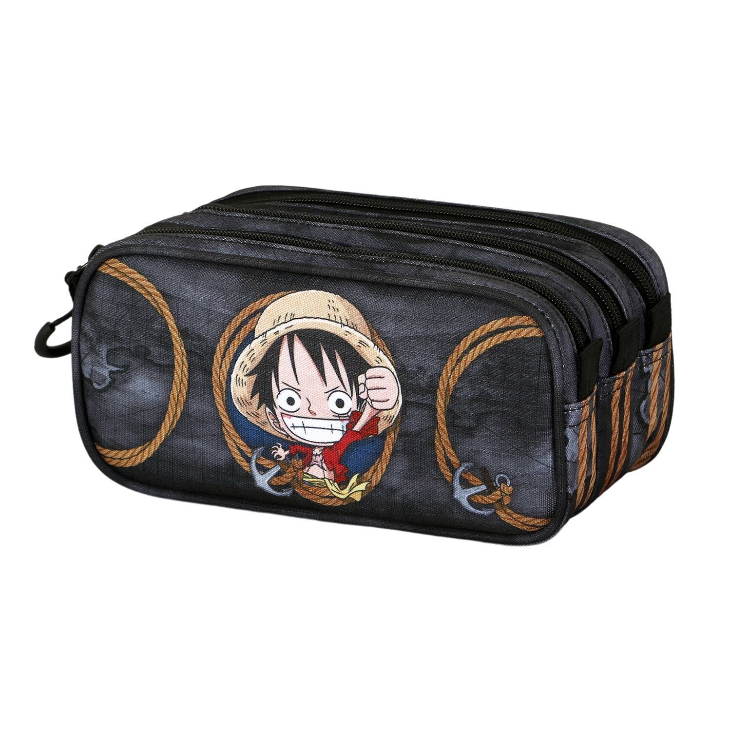 One Piece Ropes-Trick FAN 2 Tragetasche.2, Schwarz