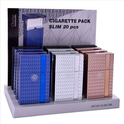 Caja para Paquete de 20 Cigarrillos Slim CHAMP